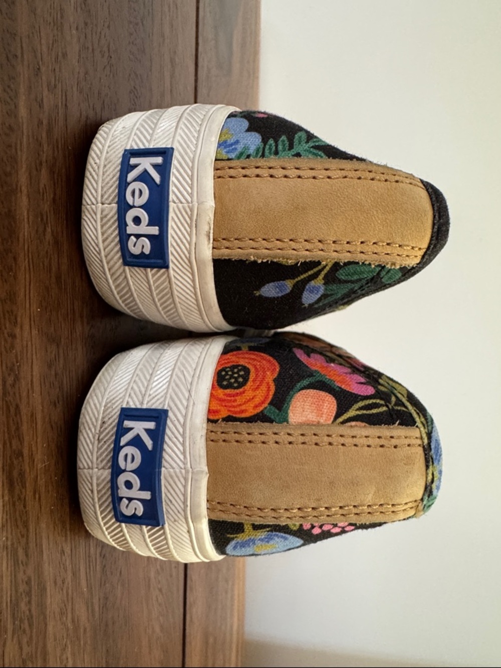 Rifle Paper Co. x Keds Collab Double Decker Slip-On Sneakers - Picture 5 of 6